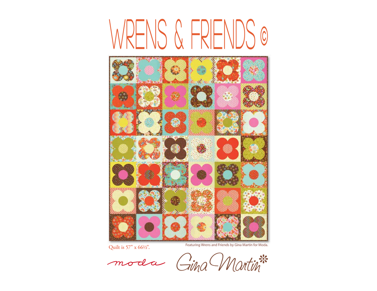 Moda Wrens & Friends Quilt Pattern